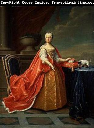 Peter Jakob Horemans Portrait of Maria Anna Caroline von Bayern